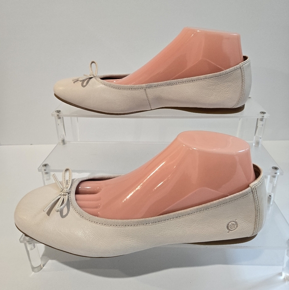 Born Cream Ballet Flats Shoes 9.5 - Picture 8 of 13